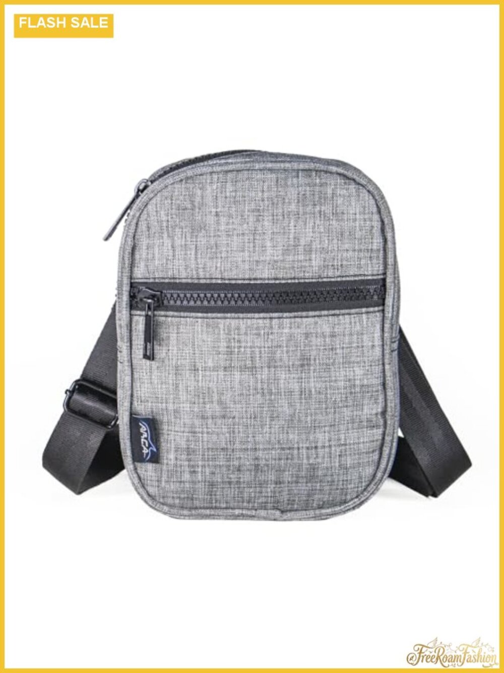 RFID Crossbody Sling Pack with Integrated Wallet, Water Resistant Neoprene